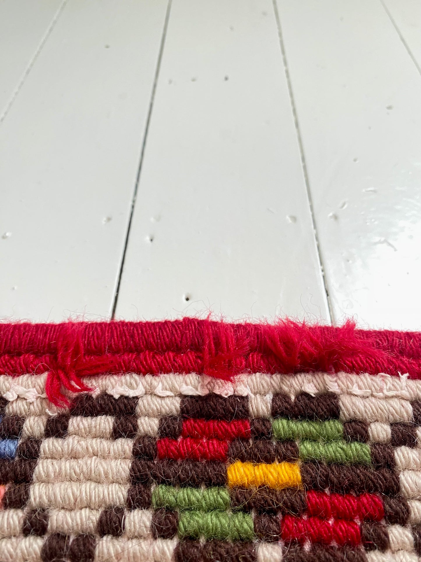 Tapis tufté en laine des années 70