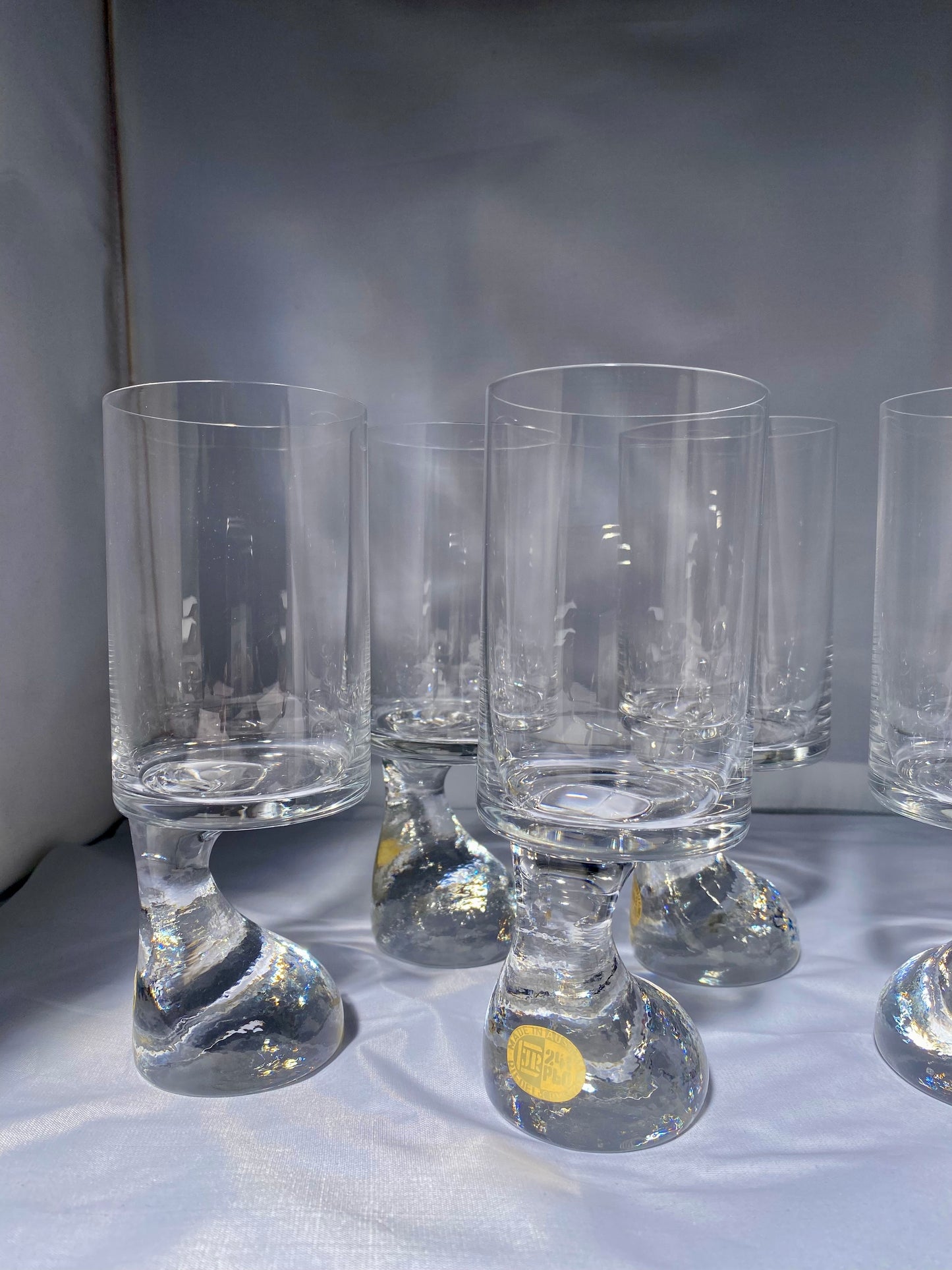 Incroyable lot de 5 verres « Smoke » par Joe Colombo