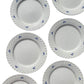 Lot de 8 assiettes plates Nueva Fontebasso