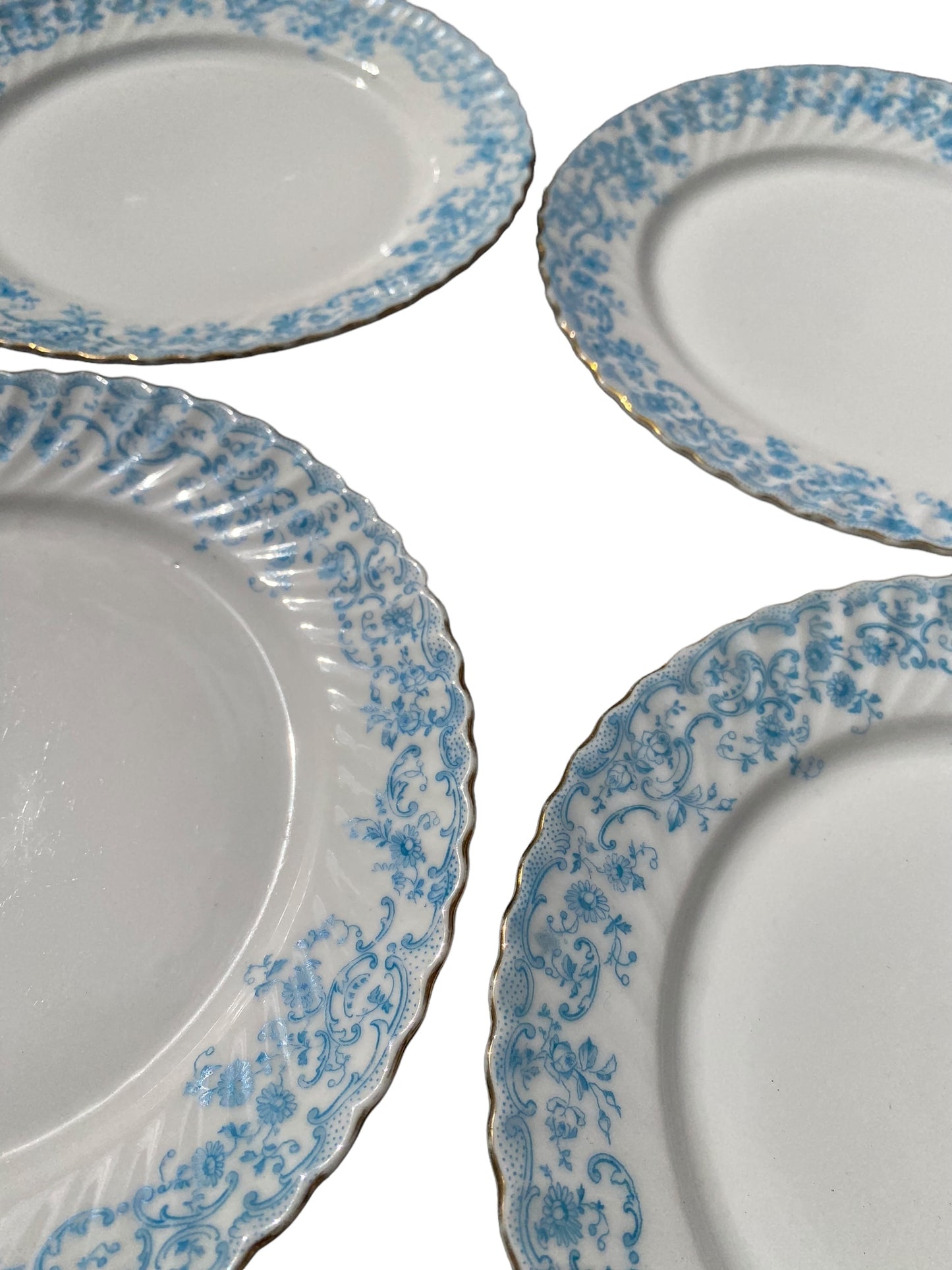 Edmund - Lot de 6 assiettes en porcelaine