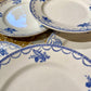 Lot de 6 assiettes à dessert vintage Céranord Saint-Amand