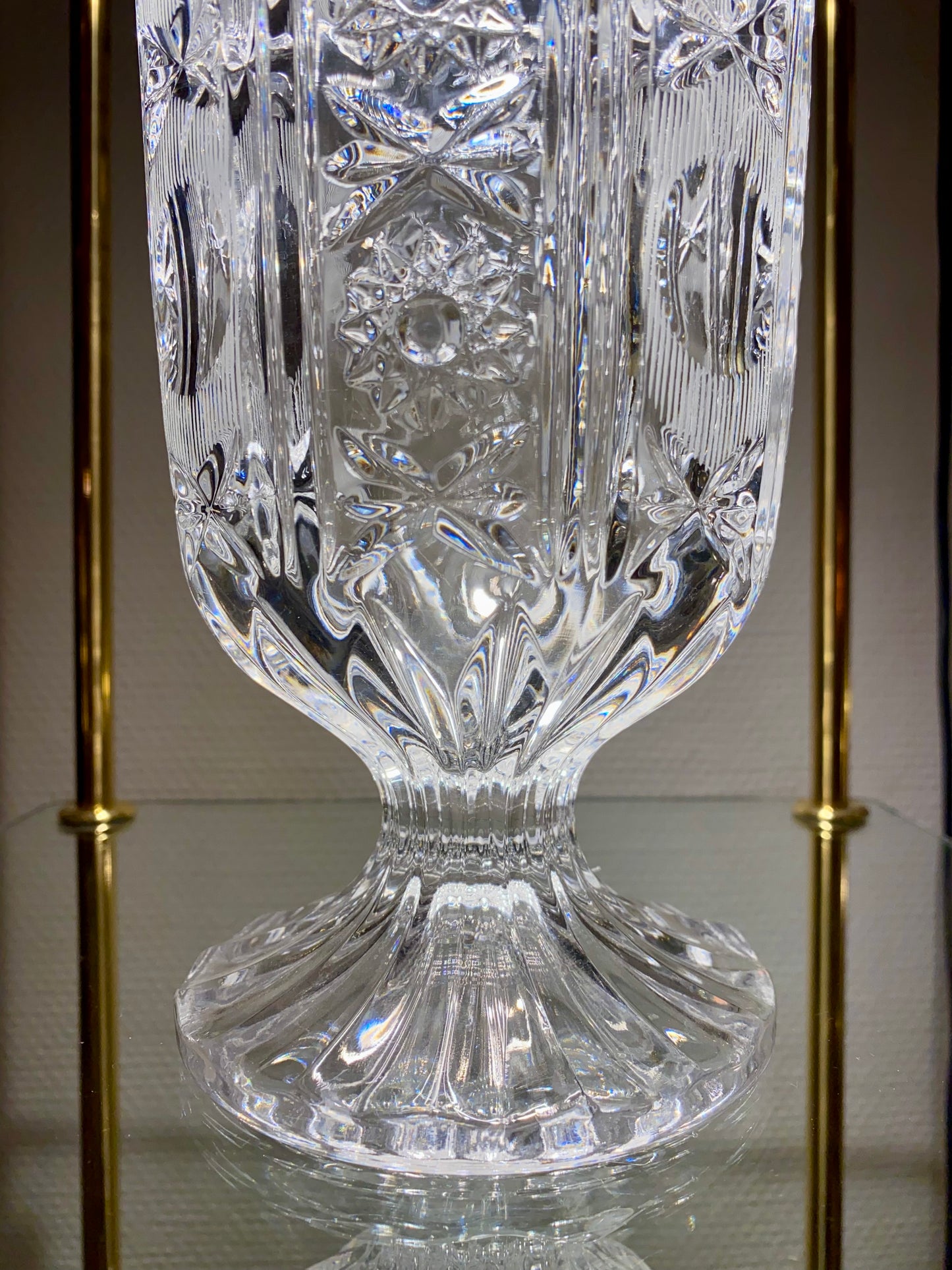 Vase en cristal RCR