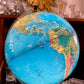 Lampe globe mappemonde italienne