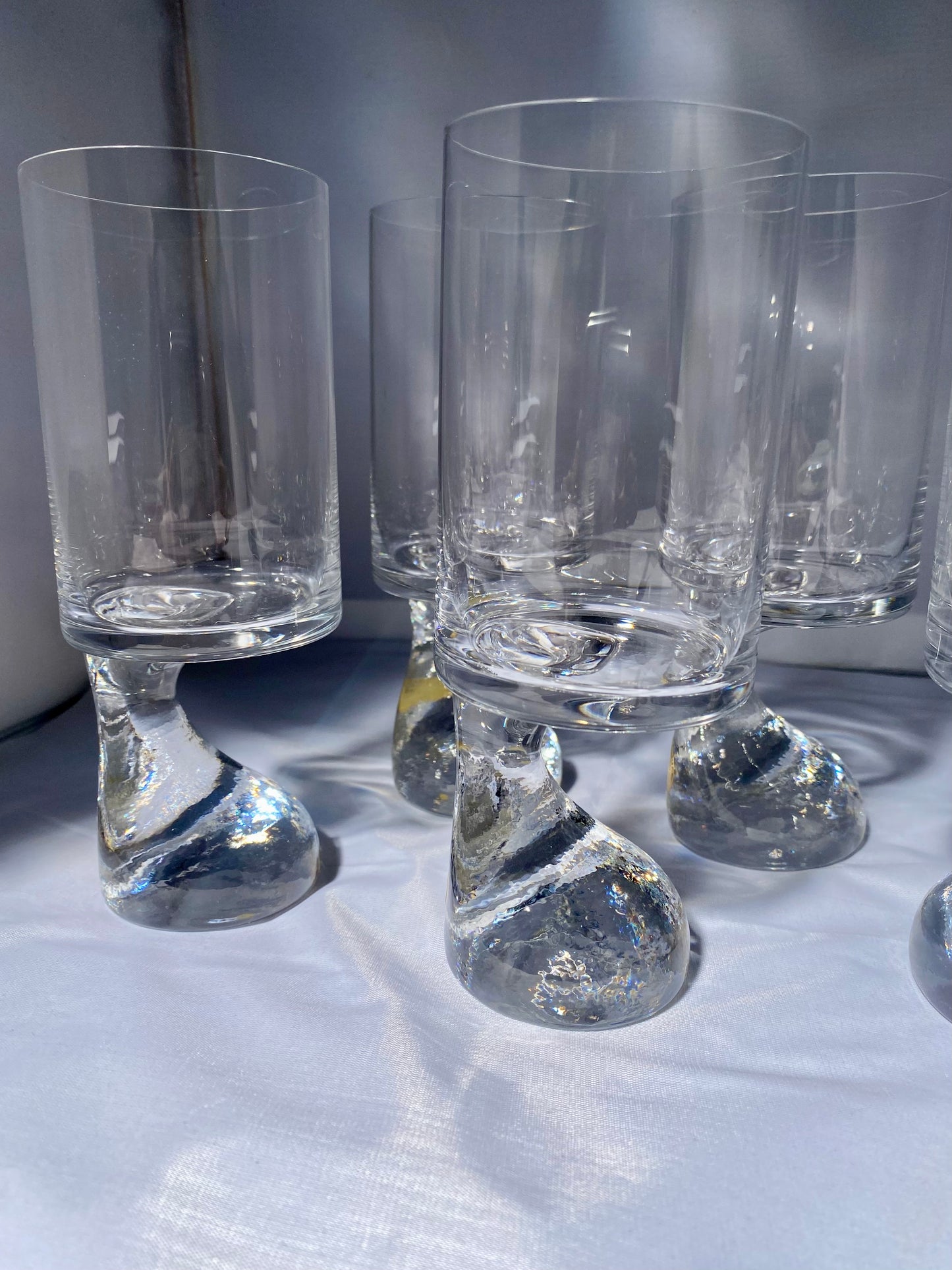 Incroyable lot de 5 verres « Smoke » par Joe Colombo