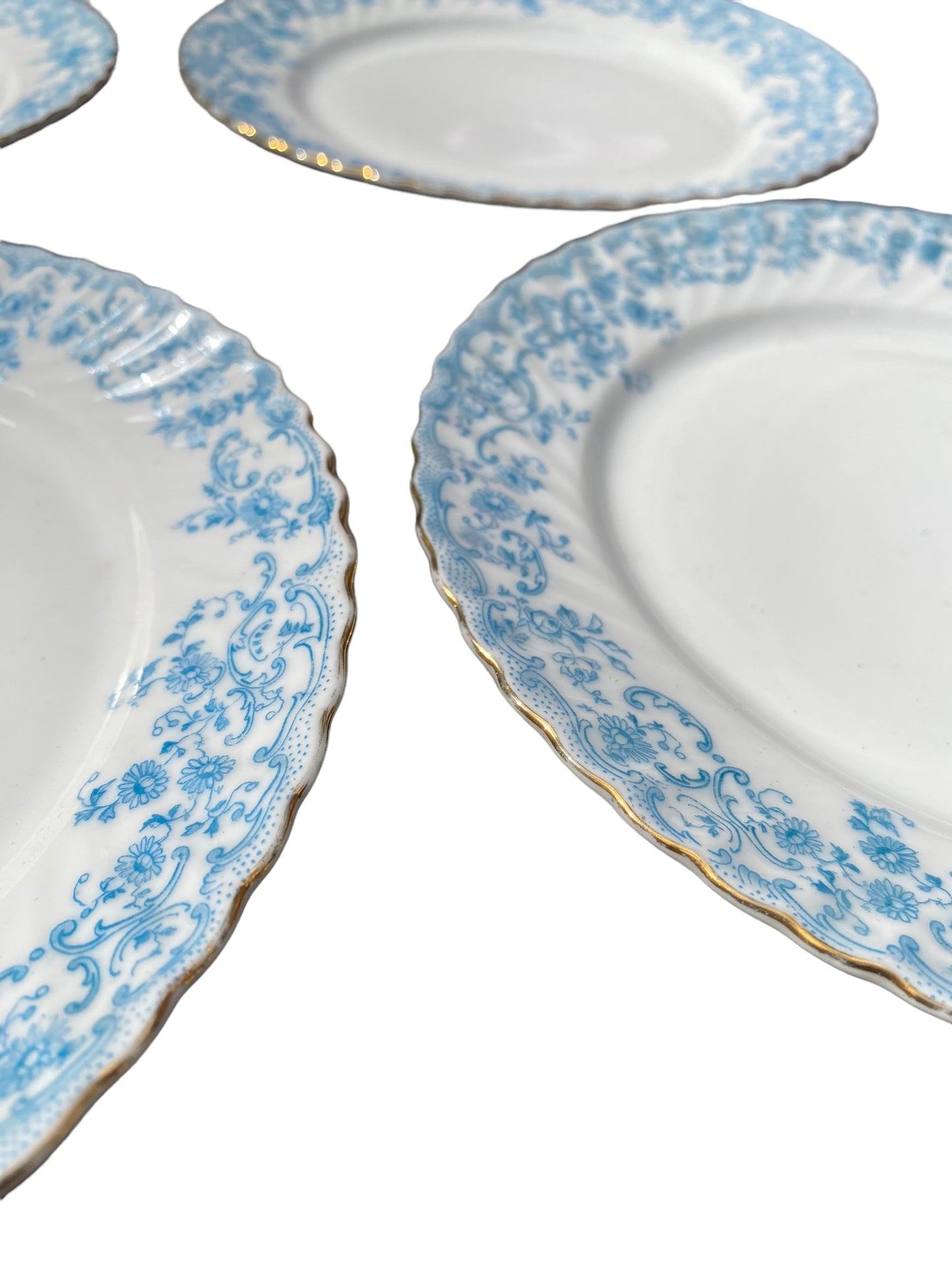 Edmund - Lot de 6 assiettes en porcelaine