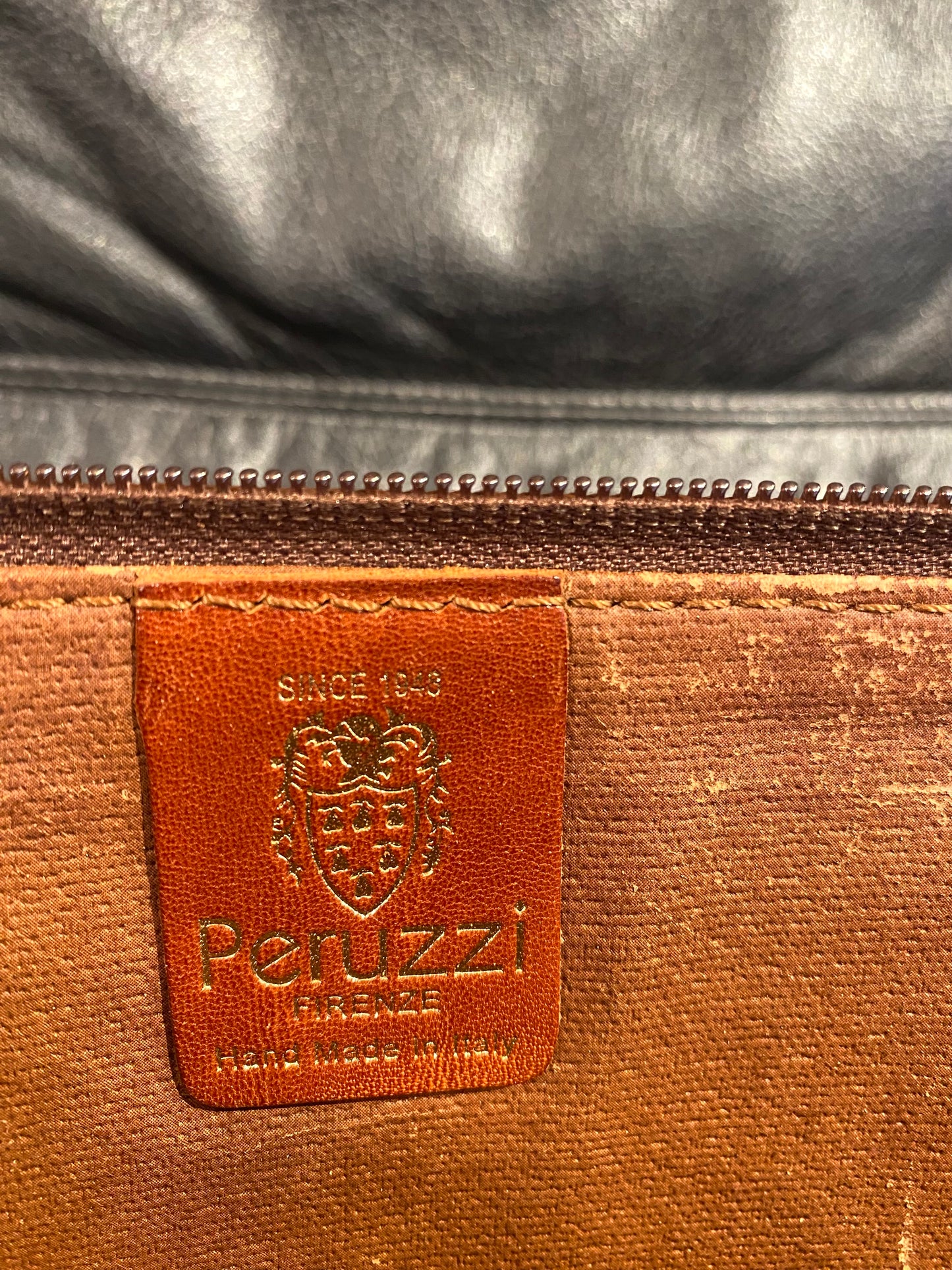 Pochette en cuir / porte-documents Peruzzi Firenze