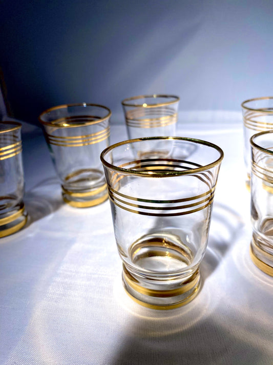 Chloé - Lot de 6 verres à liqueur