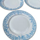 Edmund - Lot de 6 assiettes en porcelaine