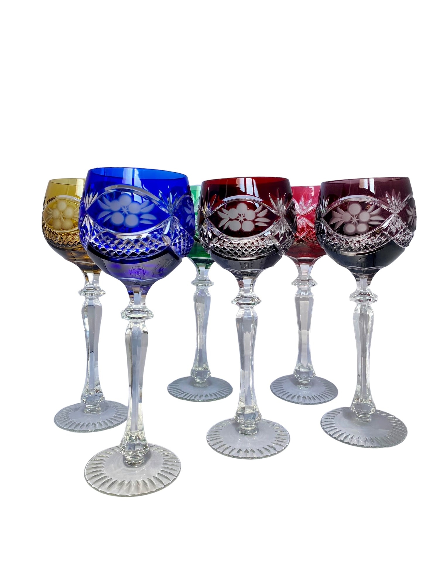 Lorraine - Lot de 6 verres Roemers