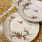 Lot de 6 assiettes à dessert en porcelaine