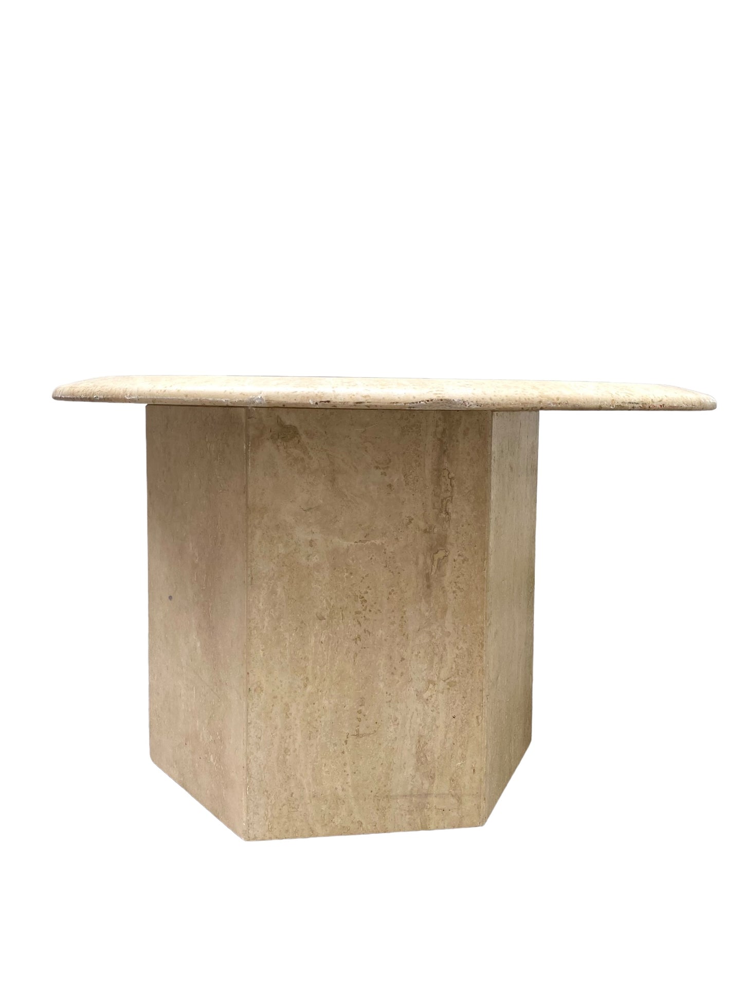 Jade - Table basse en travertin