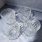 Lot de 4 verres à whisky cristal d’arques