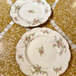 Lot de 2 grandes assiettes du service Rosalinde de Limoges - 26 cm