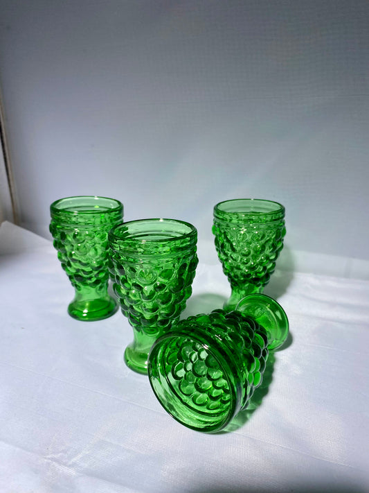 Luigi - Lot de 4 verres à liqueur d’Italie