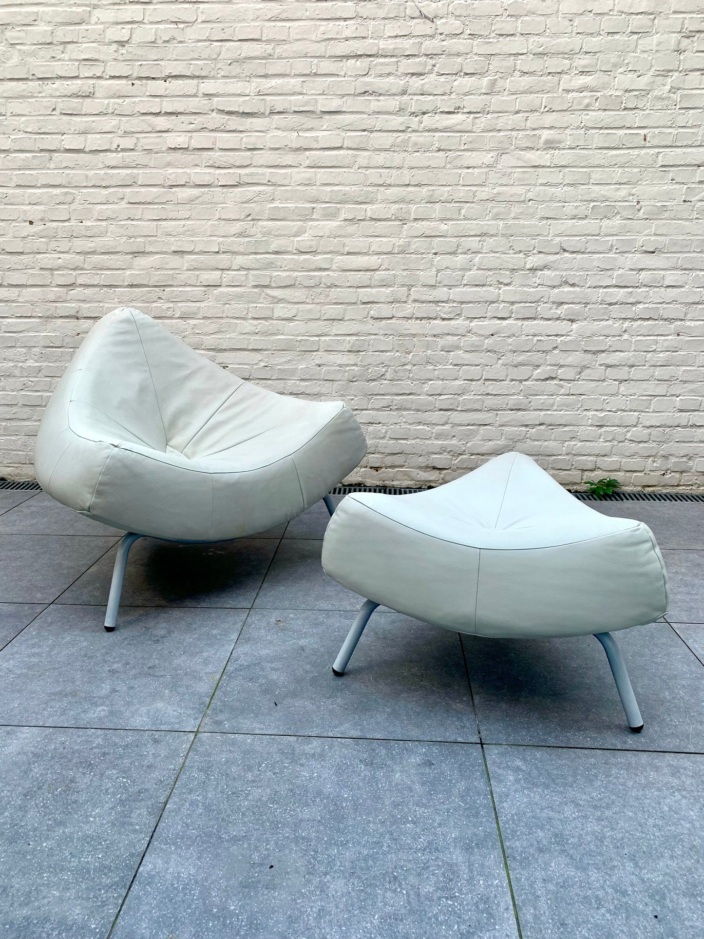 Fauteuil Chili par Paul Falkenberg en cuir 1970