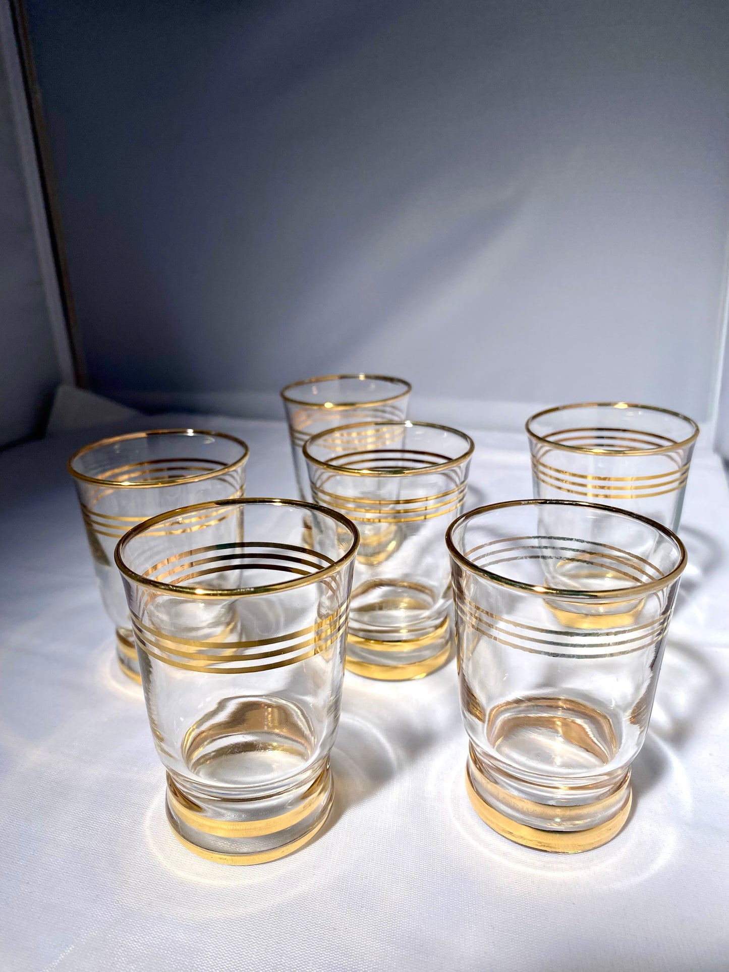 Chloé - Lot de 6 verres à liqueur