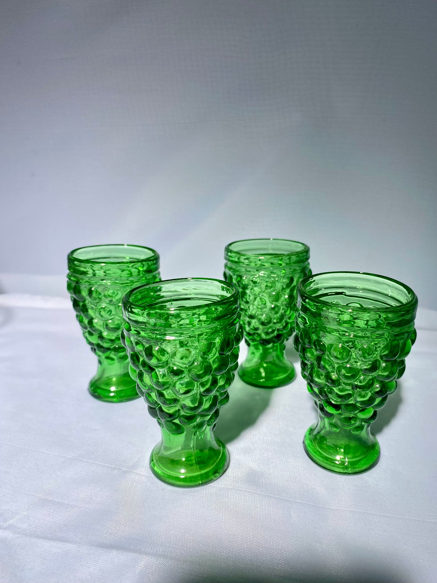 Luigi - Lot de 4 verres à liqueur d’Italie