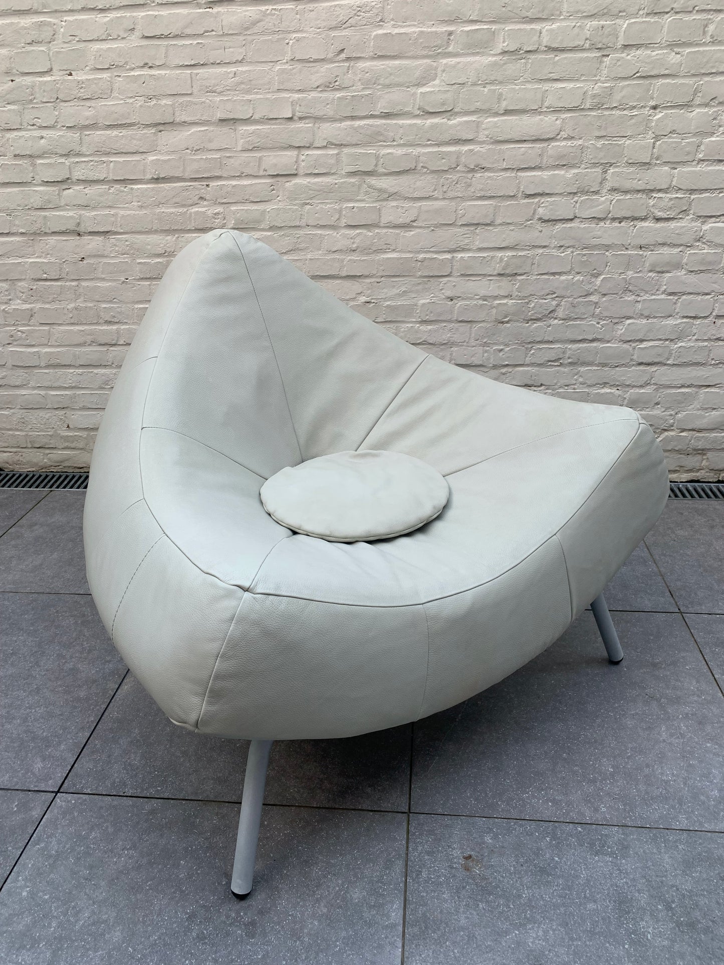 Fauteuil Chili par Paul Falkenberg en cuir 1970