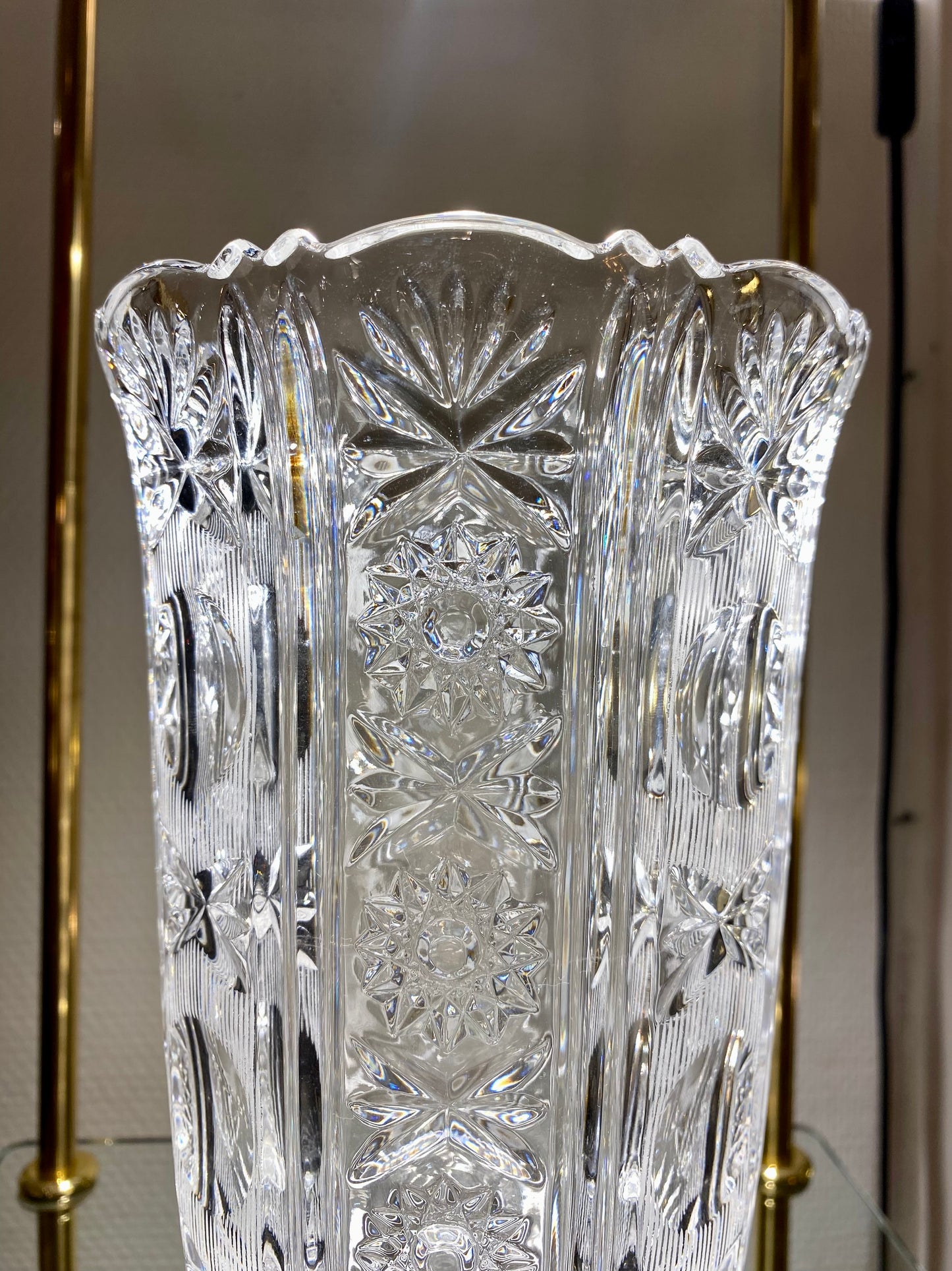 Vase en cristal RCR