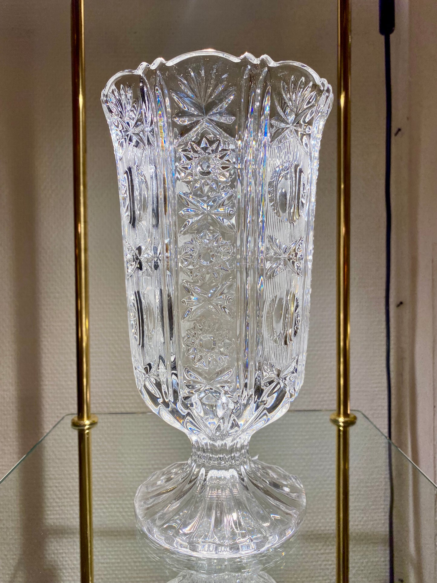 Vase en cristal RCR