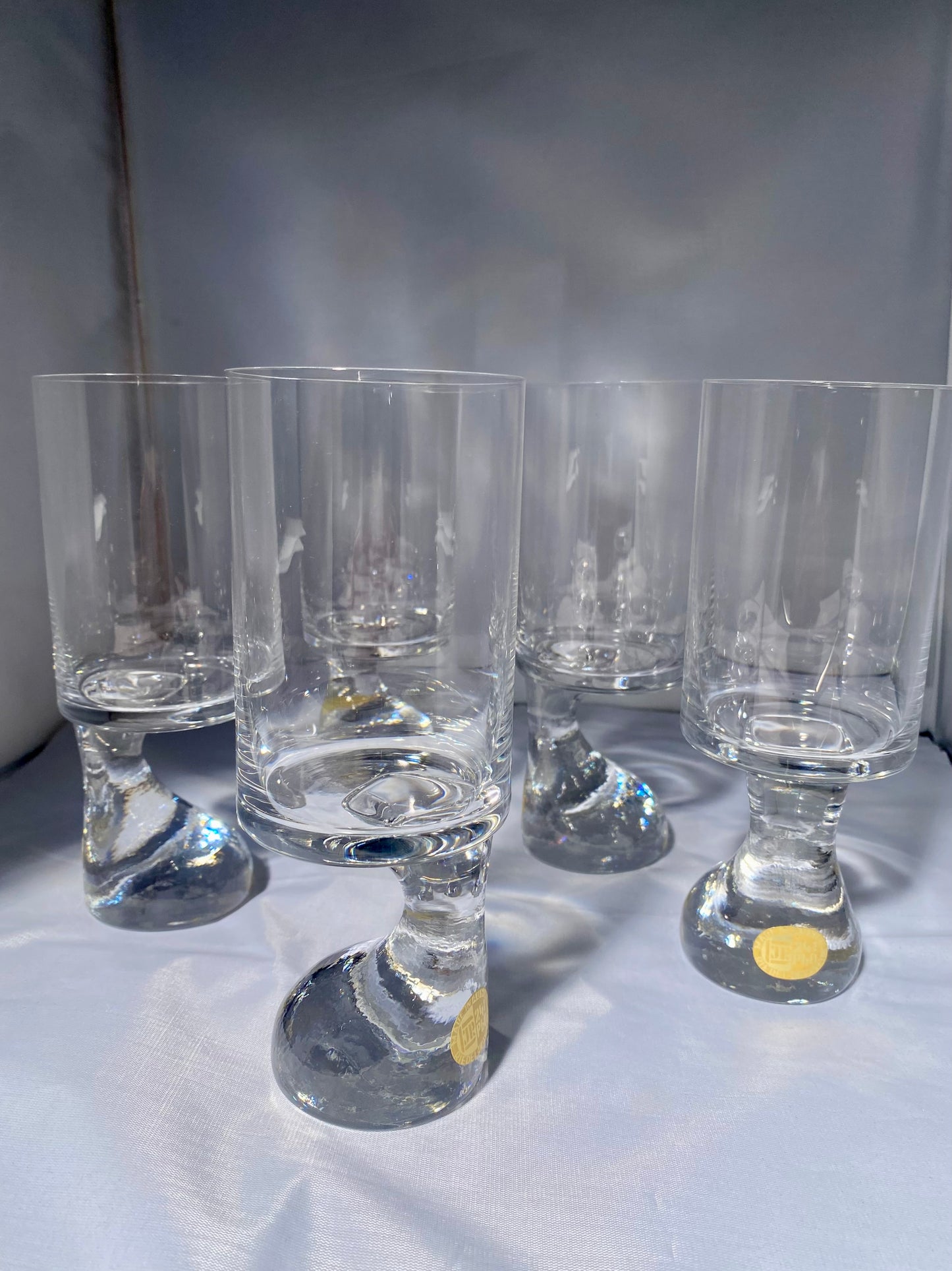 Incroyable lot de 5 verres « Smoke » par Joe Colombo