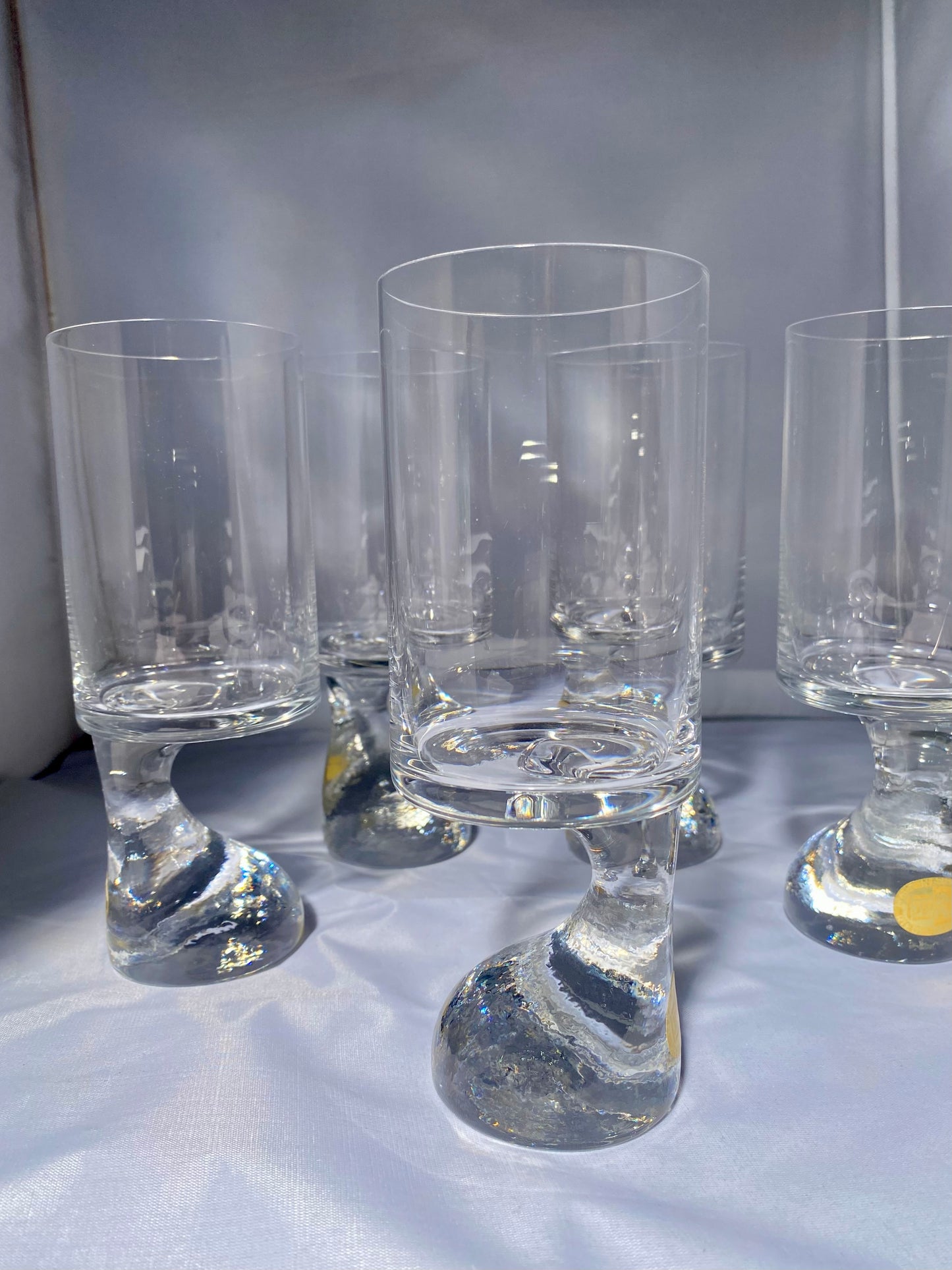 Incroyable lot de 5 verres « Smoke » par Joe Colombo