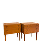 Paire de tables de chevet/de nuit 1960