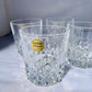 Lot de 4 verres à whisky cristal d’arques