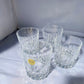 Lot de 4 verres à whisky cristal d’arques