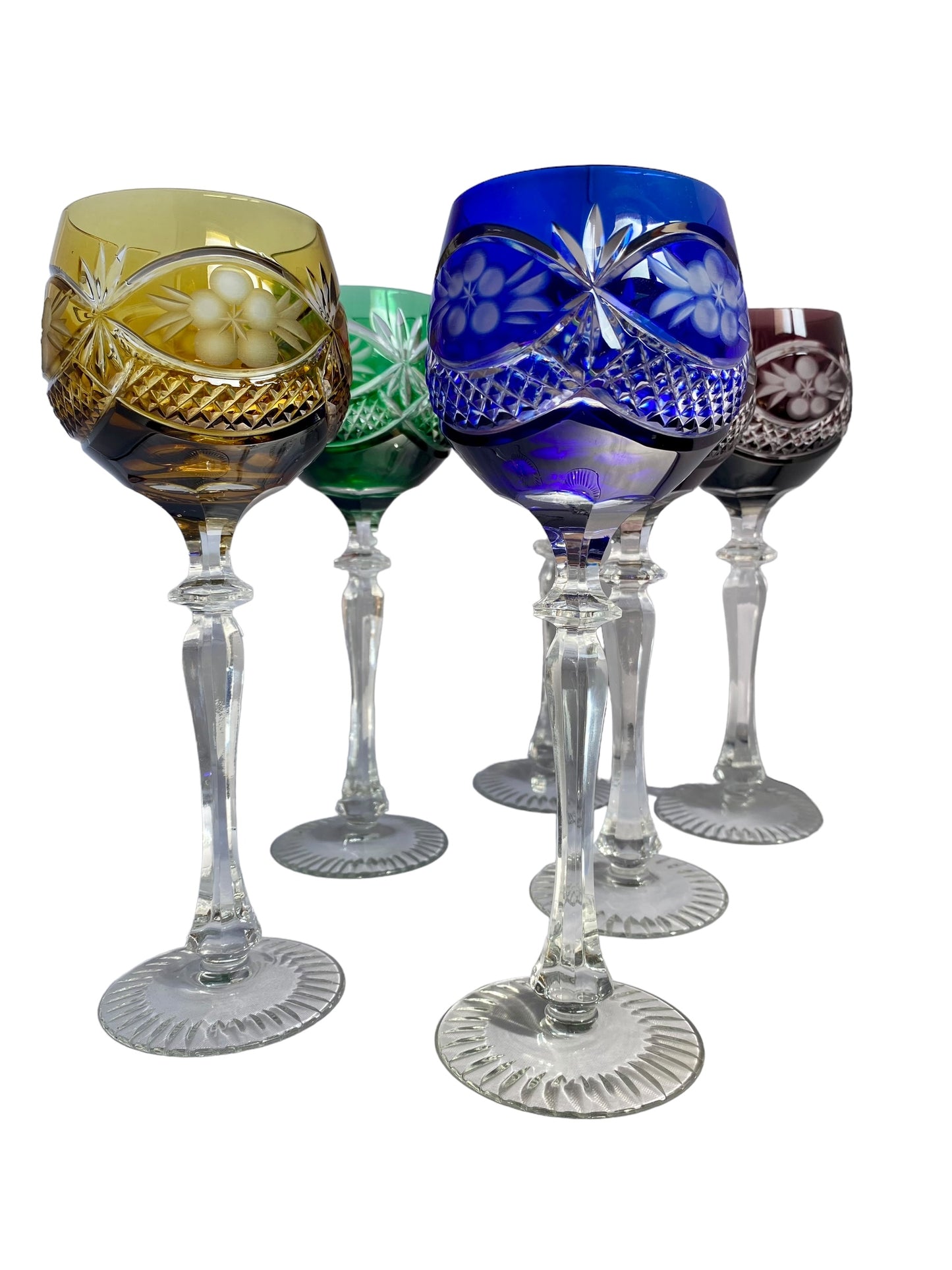 Lorraine - Lot de 6 verres Roemers