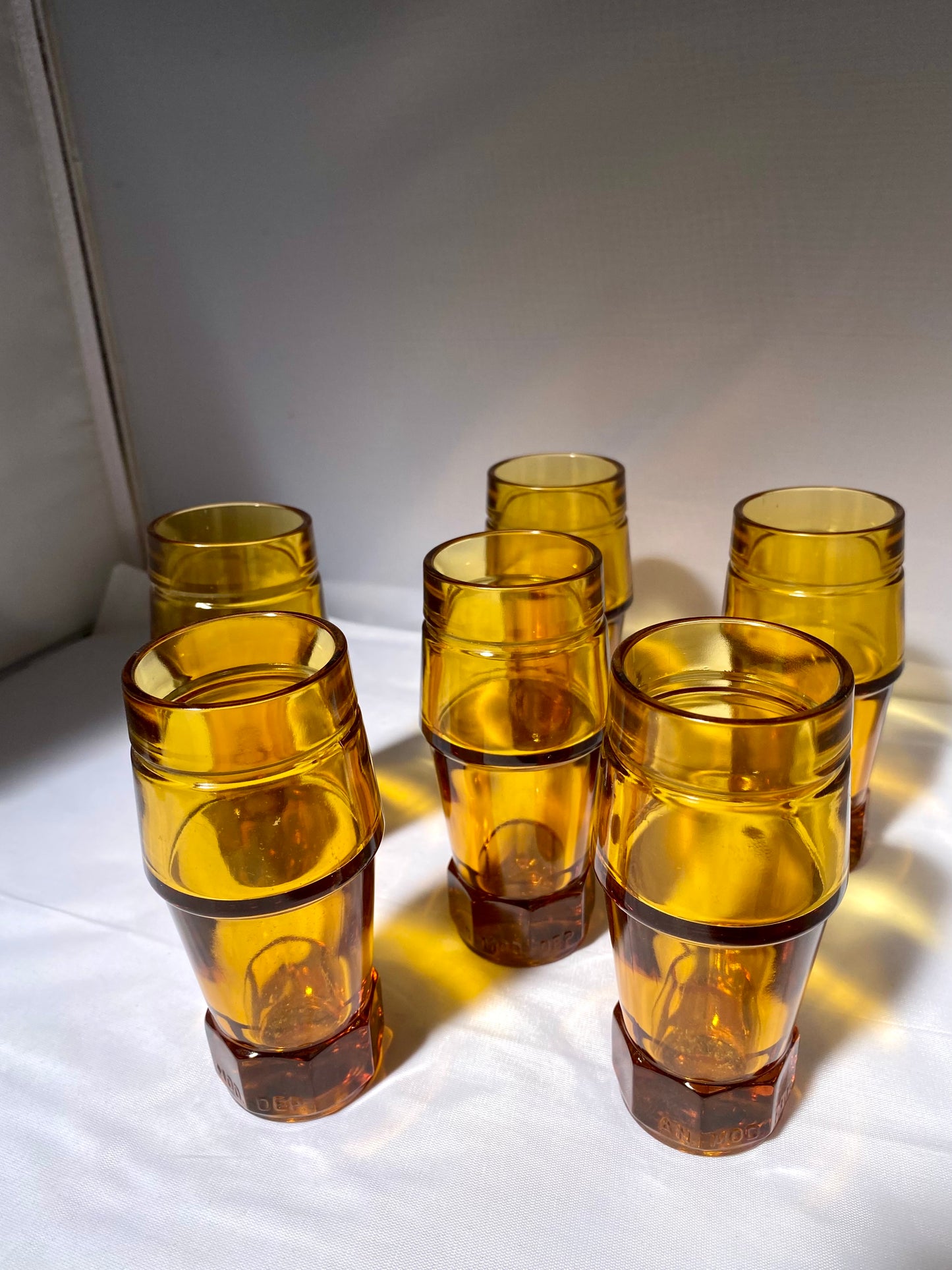 Lot de 6 verres à Brandy