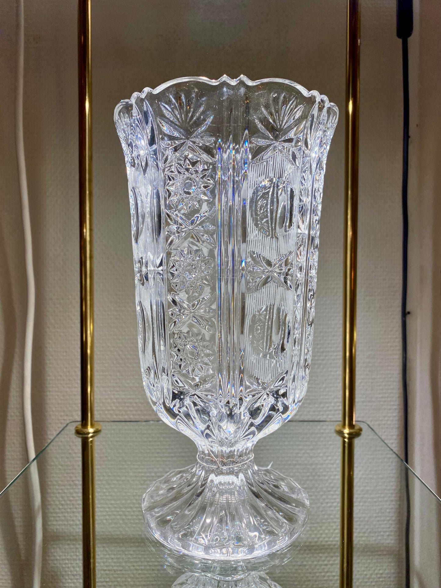 Vase en cristal RCR