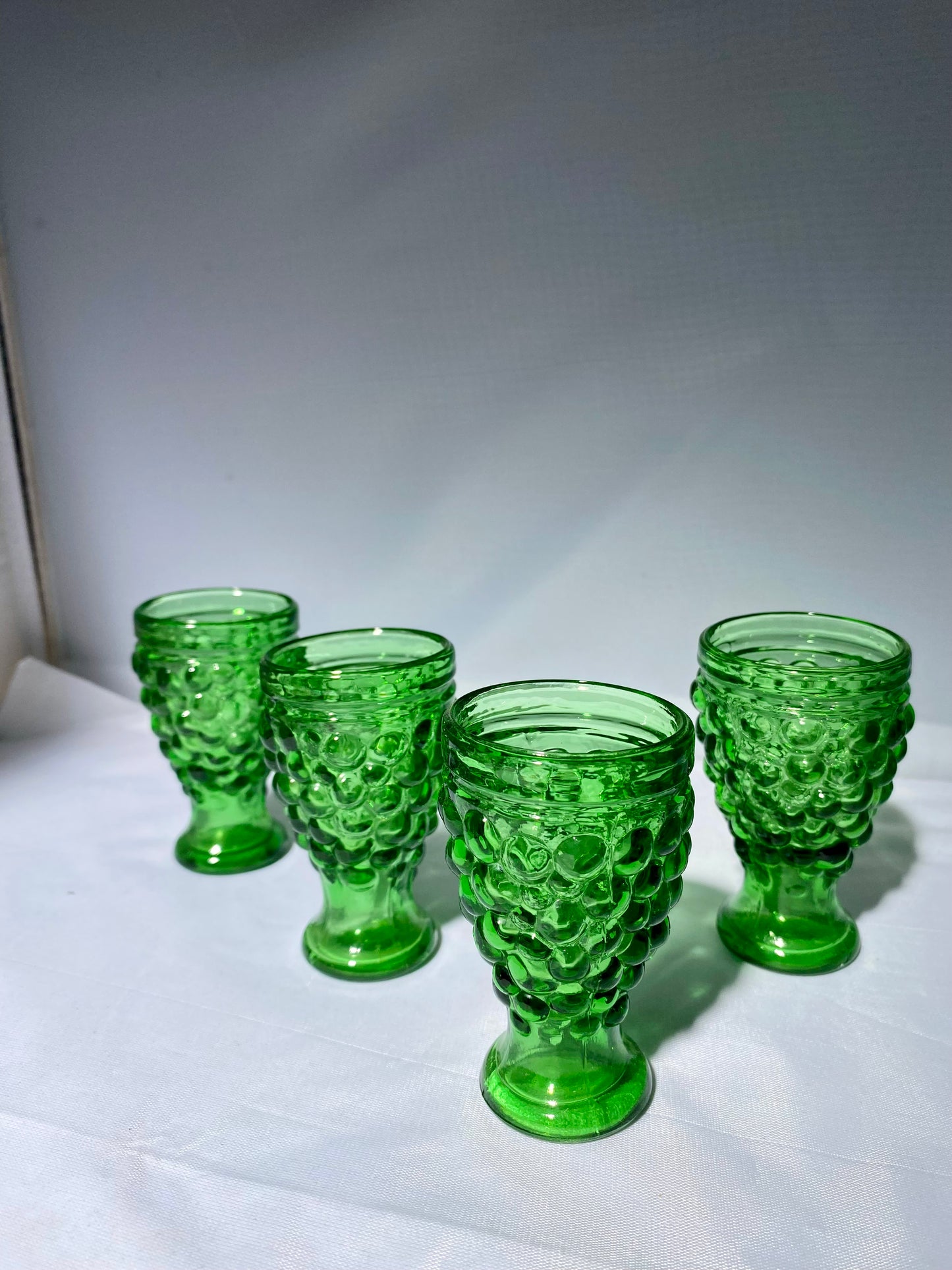 Luigi - Lot de 4 verres à liqueur d’Italie