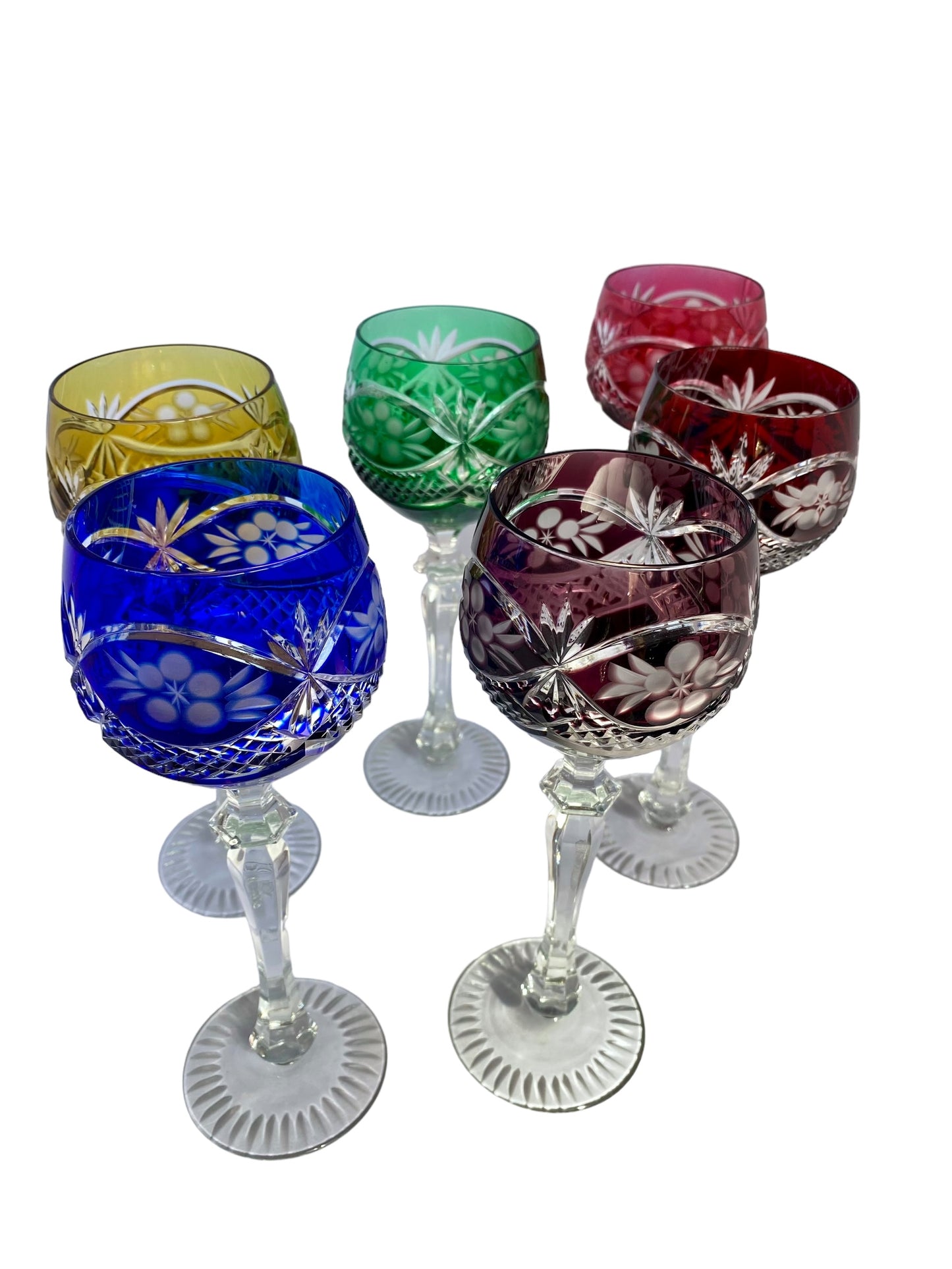 Lorraine - Lot de 6 verres Roemers