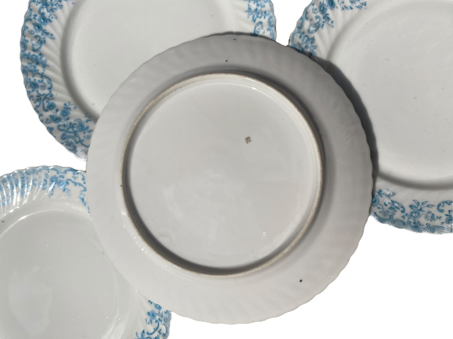 Edmund - Lot de 6 assiettes en porcelaine