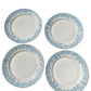 Edmund - Lot de 6 assiettes en porcelaine