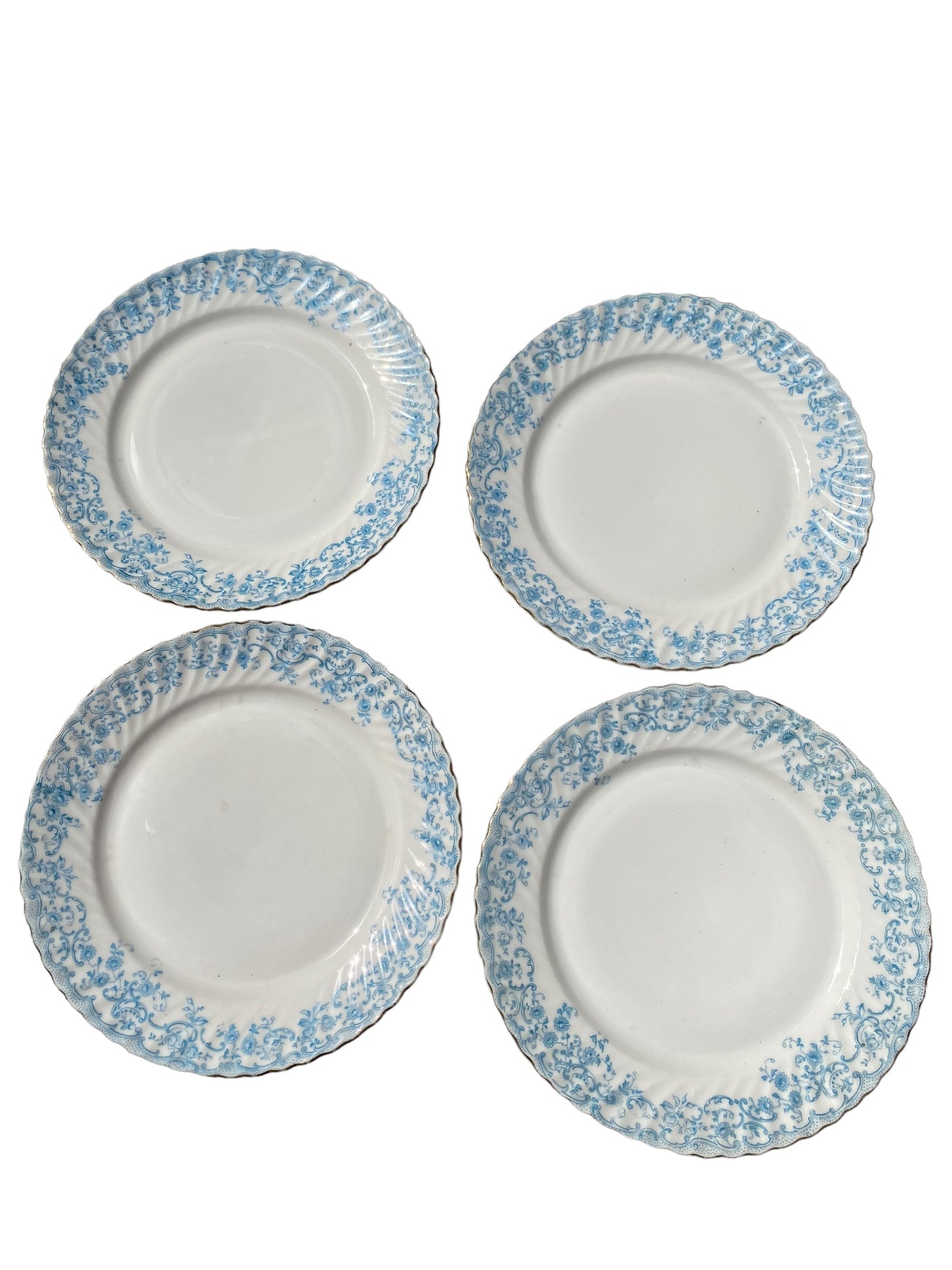 Edmund - Lot de 6 assiettes en porcelaine