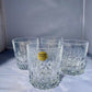 Lot de 4 verres à whisky cristal d’arques