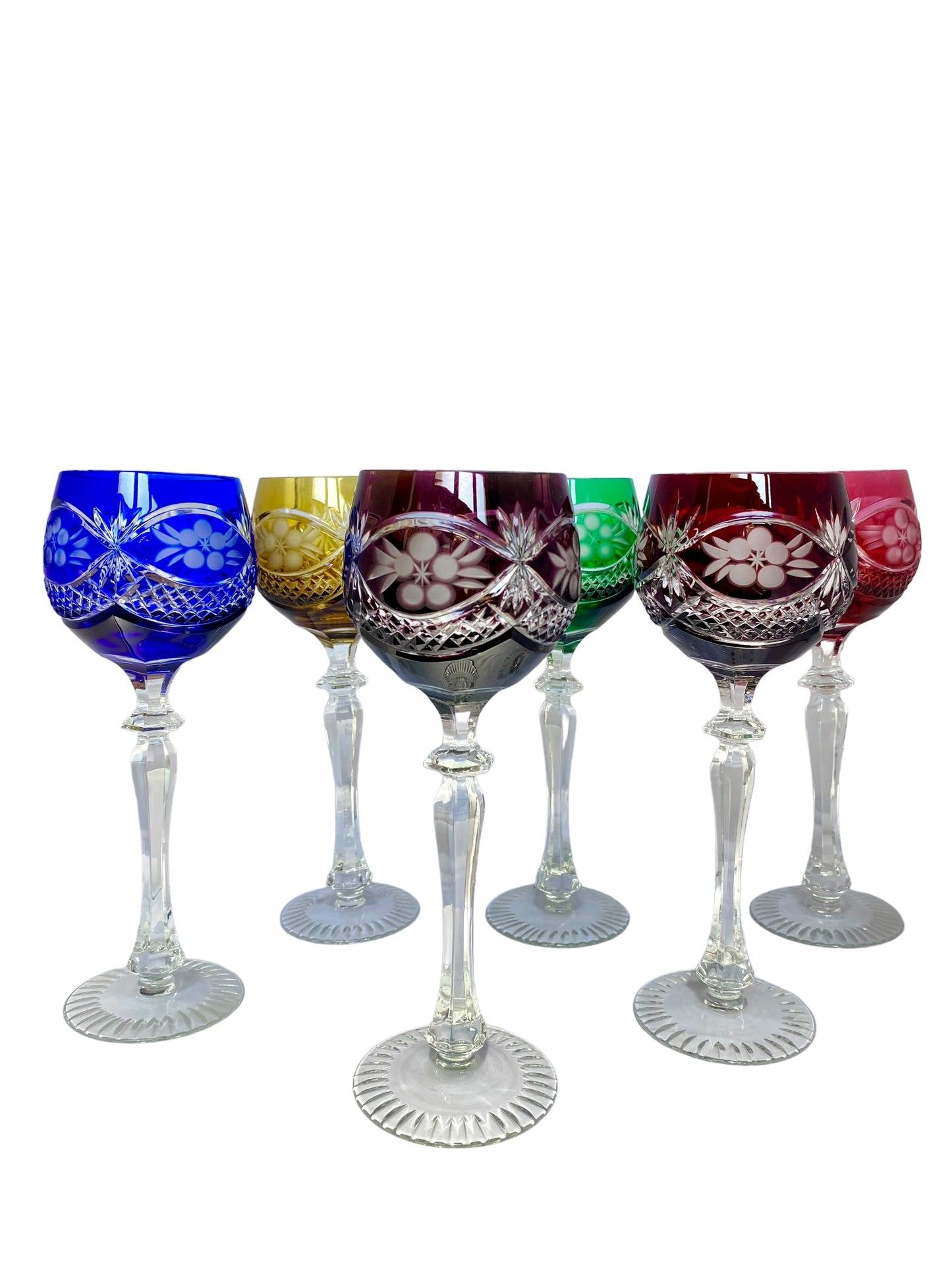 Lorraine - Lot de 6 verres Roemers