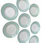 Lot de 8 assiettes creuses Luneville