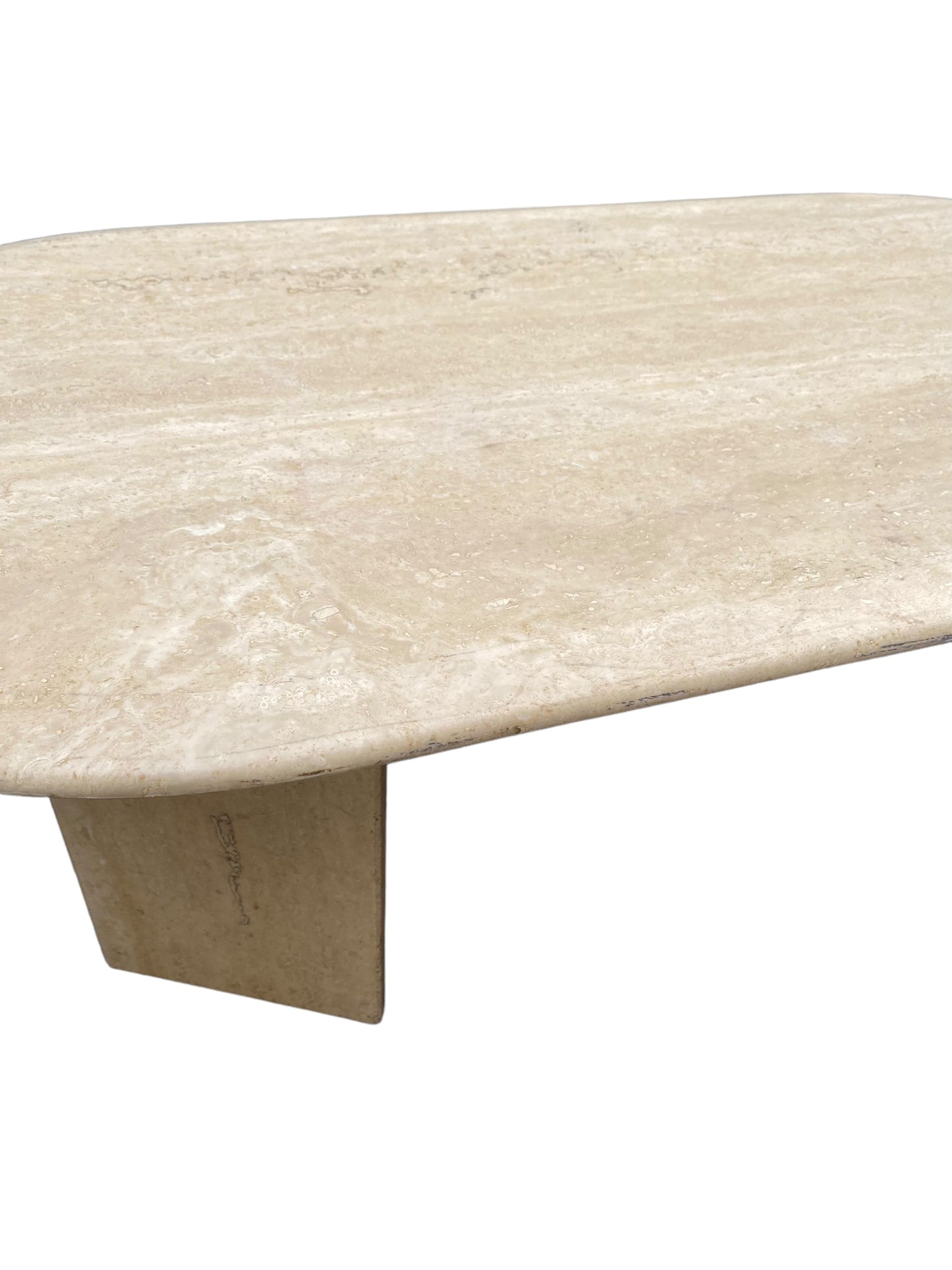 Jade - Table basse en travertin