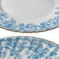 Edmund - Lot de 6 assiettes en porcelaine