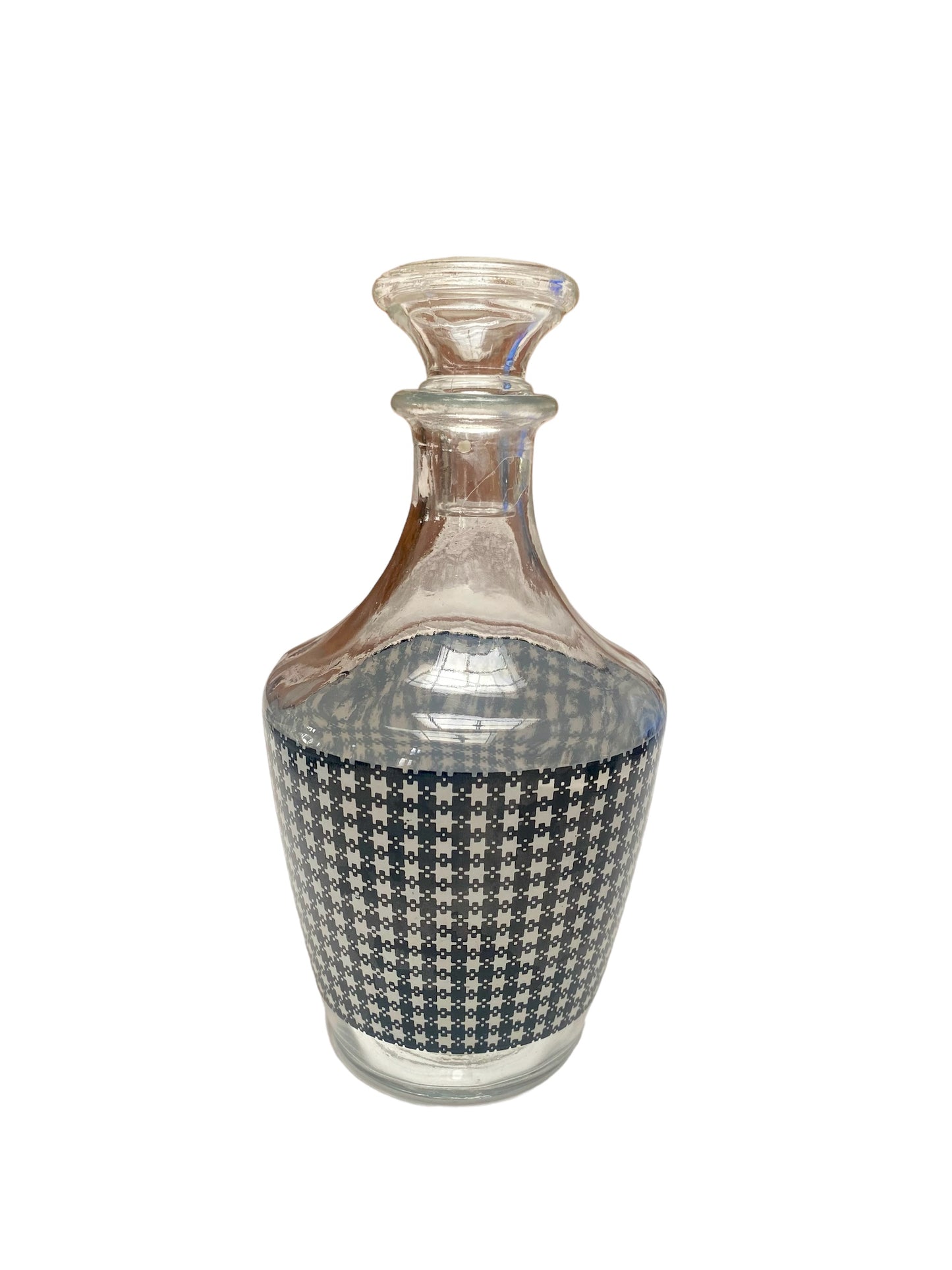 Odette - Carafe à liqueur vichy