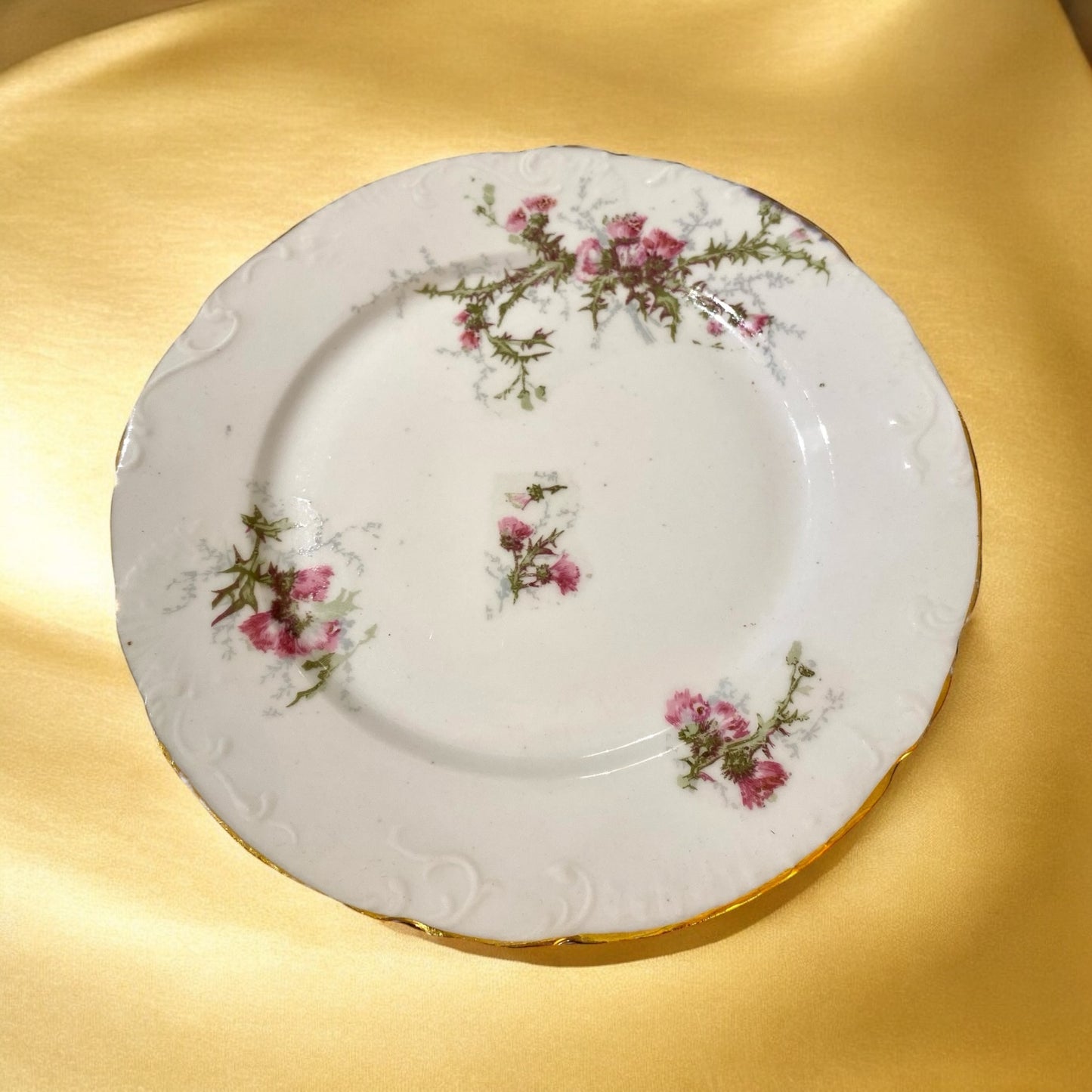 Lot de 6 assiettes à dessert en porcelaine